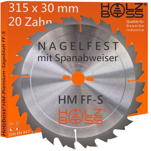 Holzboss sägeblatt 315 x - hm-sägeblatt,