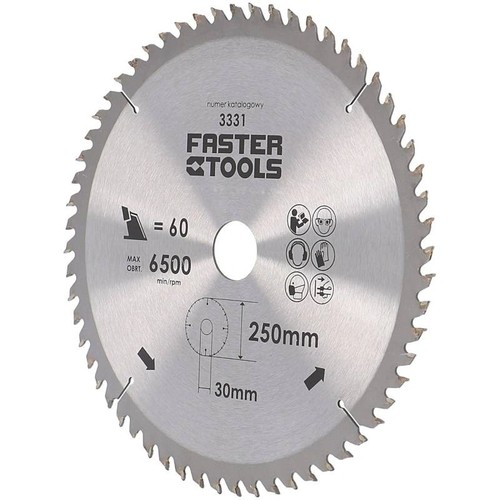 Kreissägeblatt 250 30 mm - hm-kreissägeblatt,