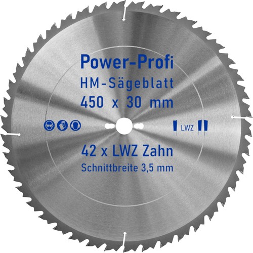 Sägeblatt 450 mm lwz - 450, 30