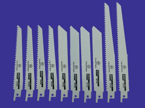 10x säbelsägeblatter - 10x,