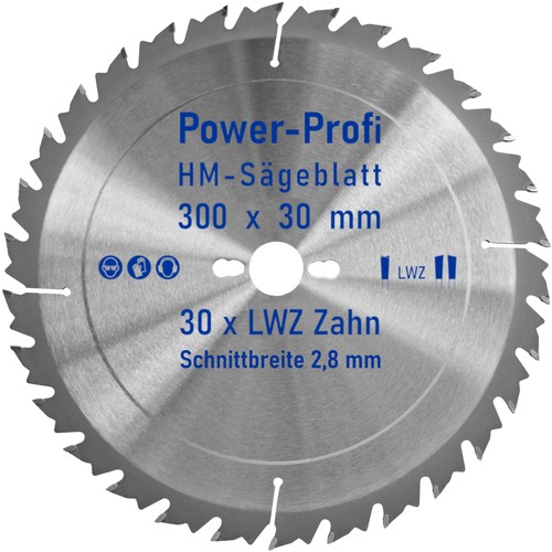 Sägeblatt 300 mm - hm-sägeblatt,