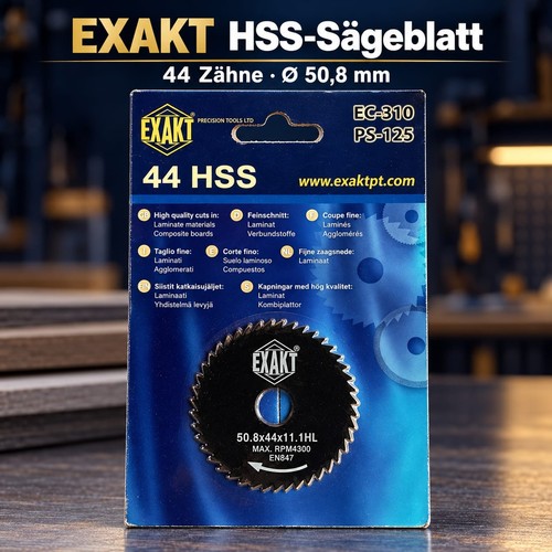 Exakt hss sägeblatt mm - hss, 50,8