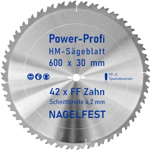 Kreis sägeblatt 600 30 - 600,