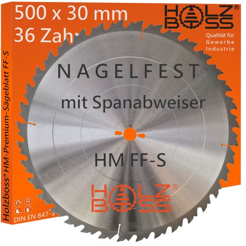 Holzboss sägeblatt 500 x - hm-sägeblatt,