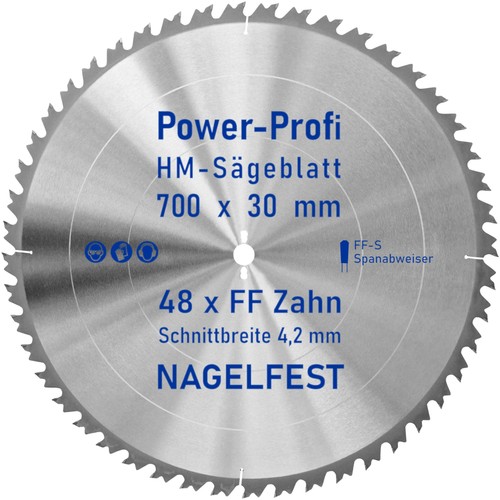 Kreis sägeblatt 700 30 - hm-kreis-sägeblatt,