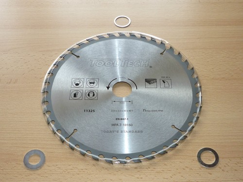 Kreissägeblatt 250 x - kreissägeblatt, Ø
